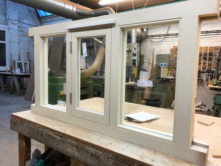 Softwood casement window