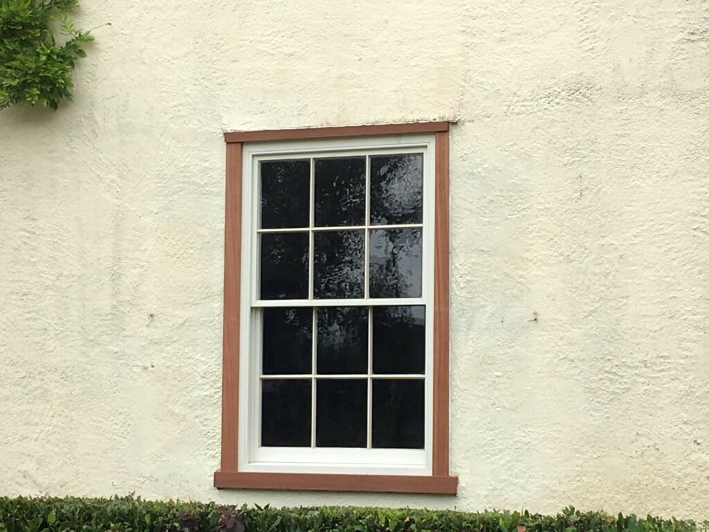 hardwood sash windows