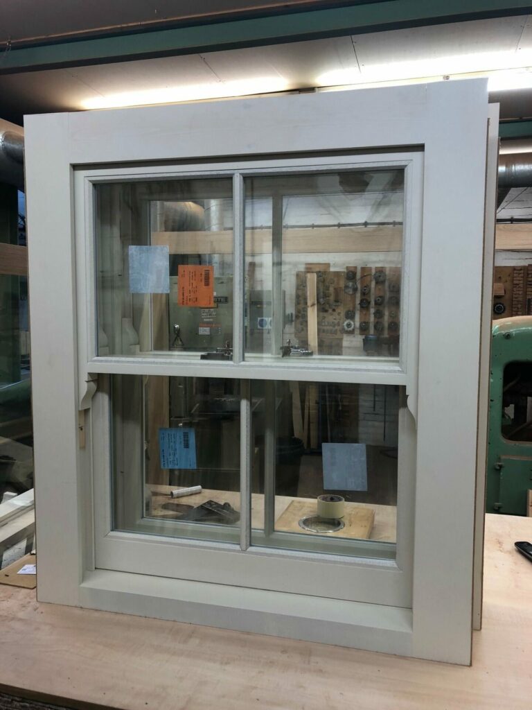 softwood sash window