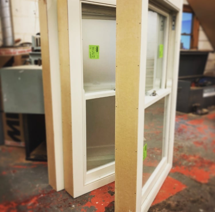 Softwood sash windows - North London