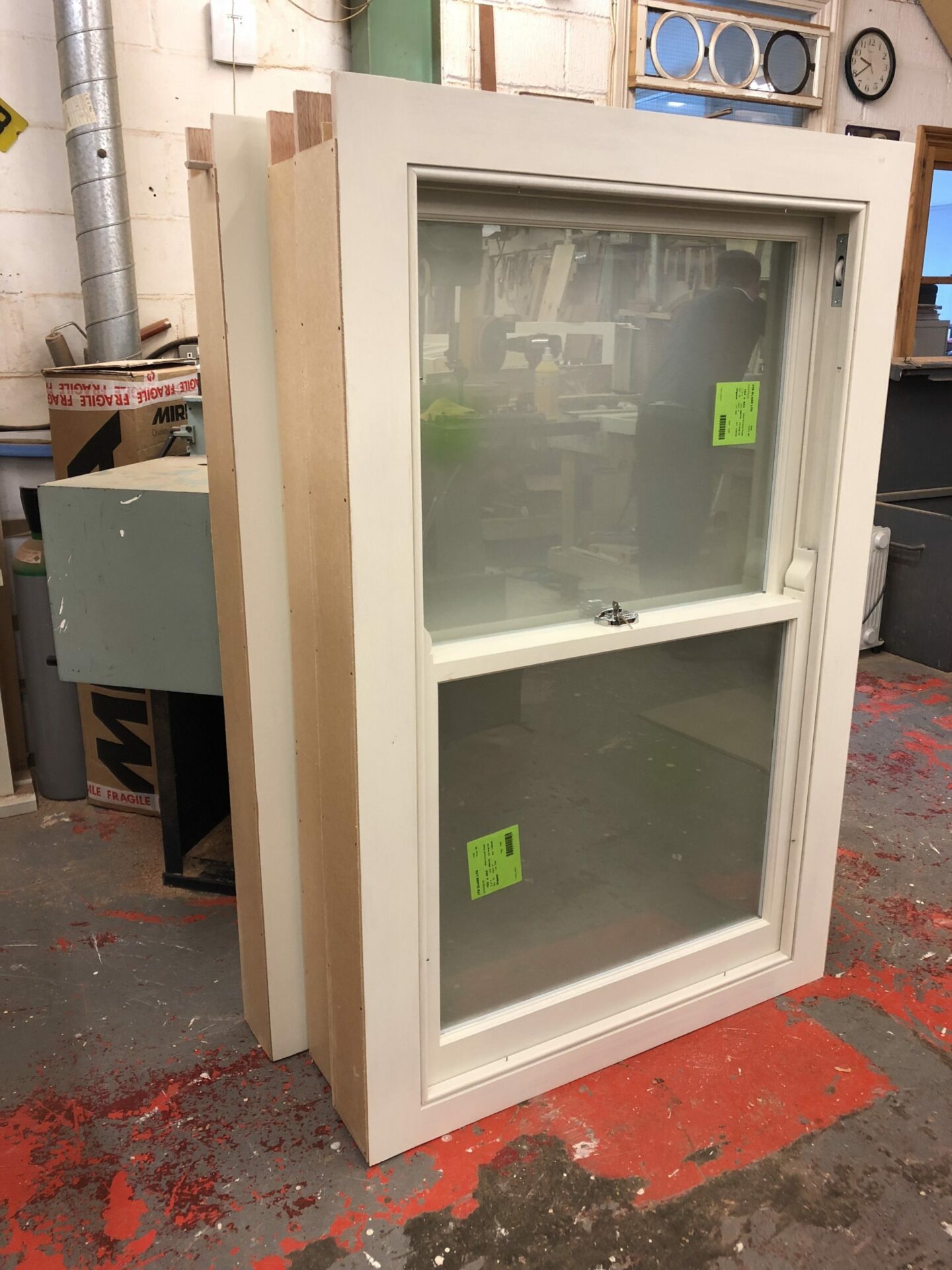 Softwood sash windows - North London