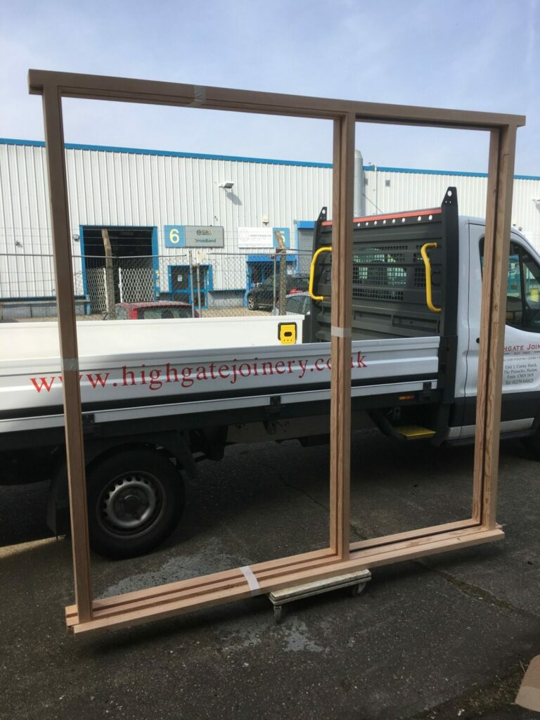 Douglas fir windows and doors – London