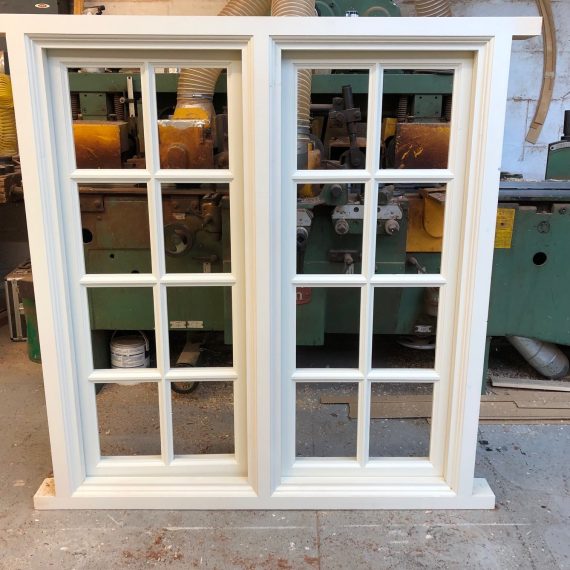 Softwood double glazed casement windows