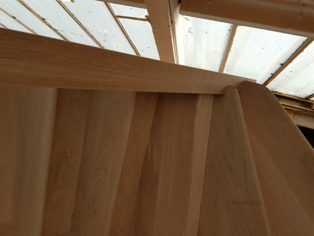 Oak staircase