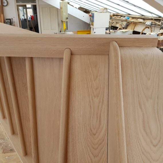 Oak staircase