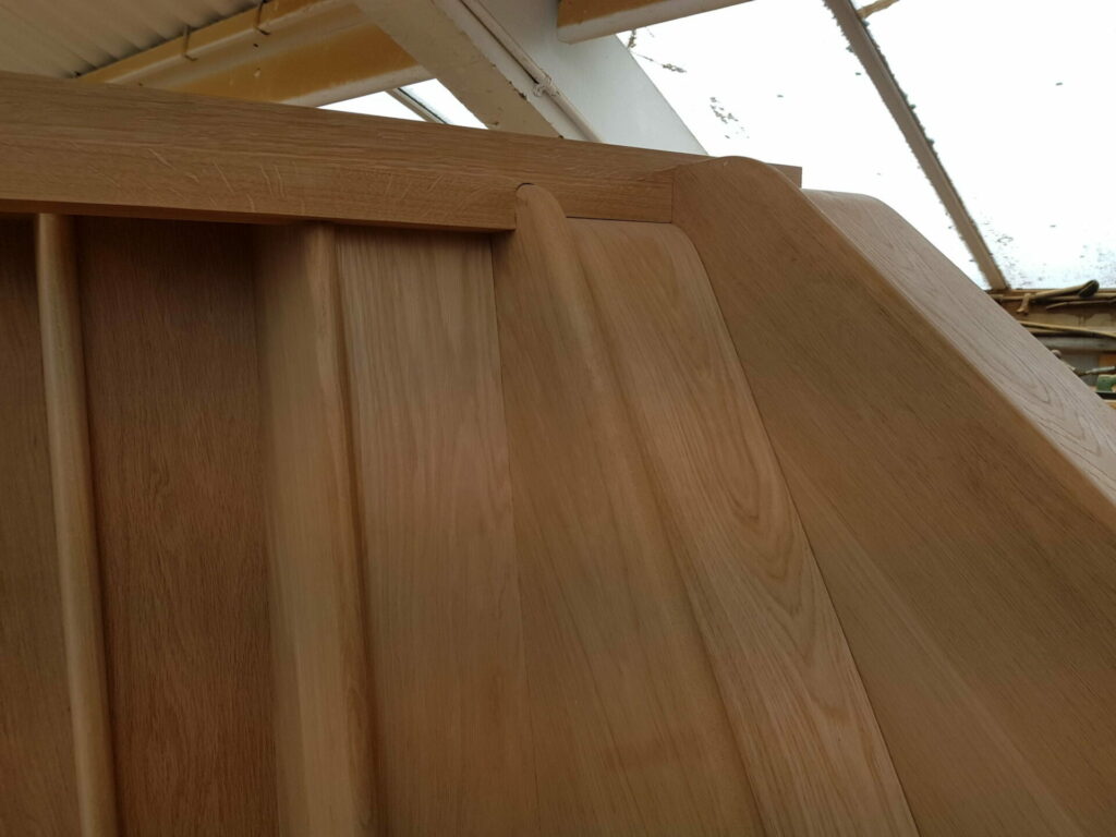 Oak staircase
