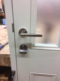 Hardwood Glazed Front Door - Notting Hill