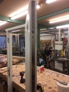 Hardwood Glazed Front Door - Notting Hill