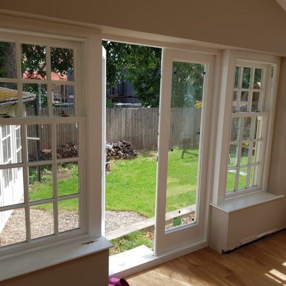 Softwood windows and doors