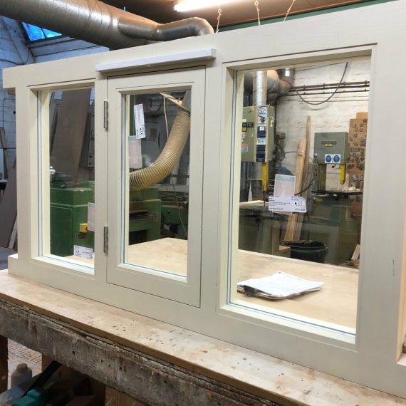 Softwood casement window