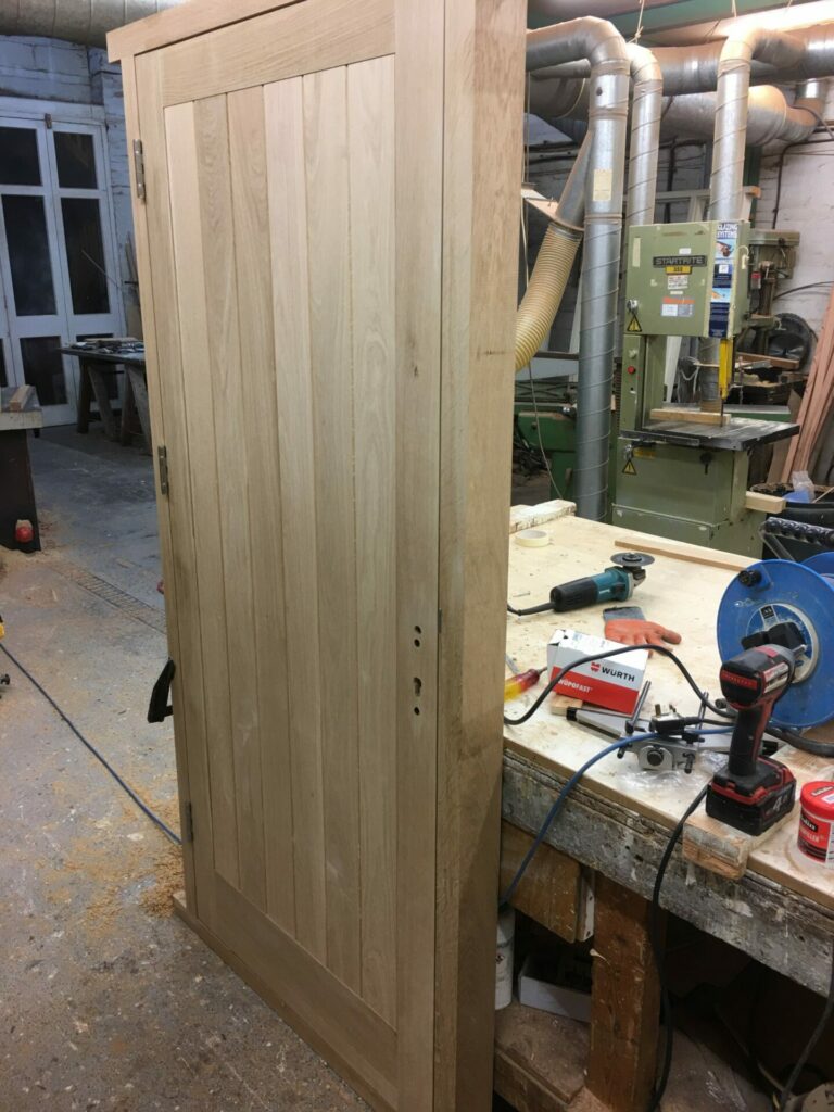 Oak tvg door and frame