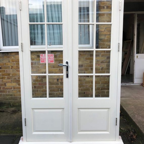 Hardwood Georgian french doors