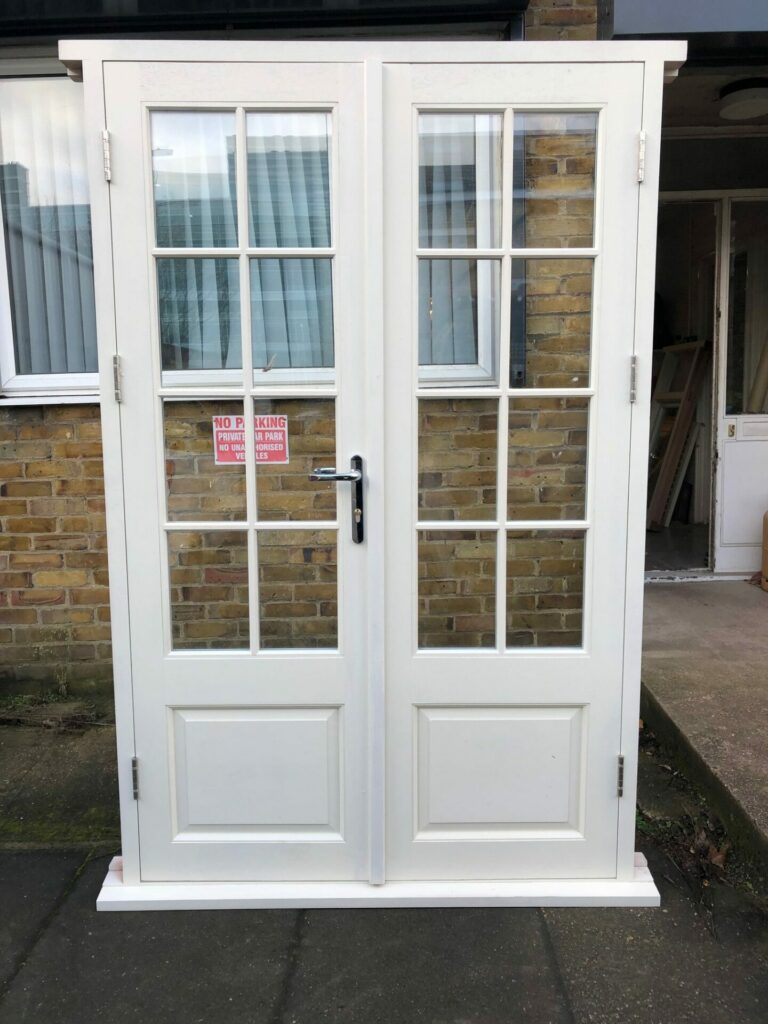 Hardwood Georgian french doors