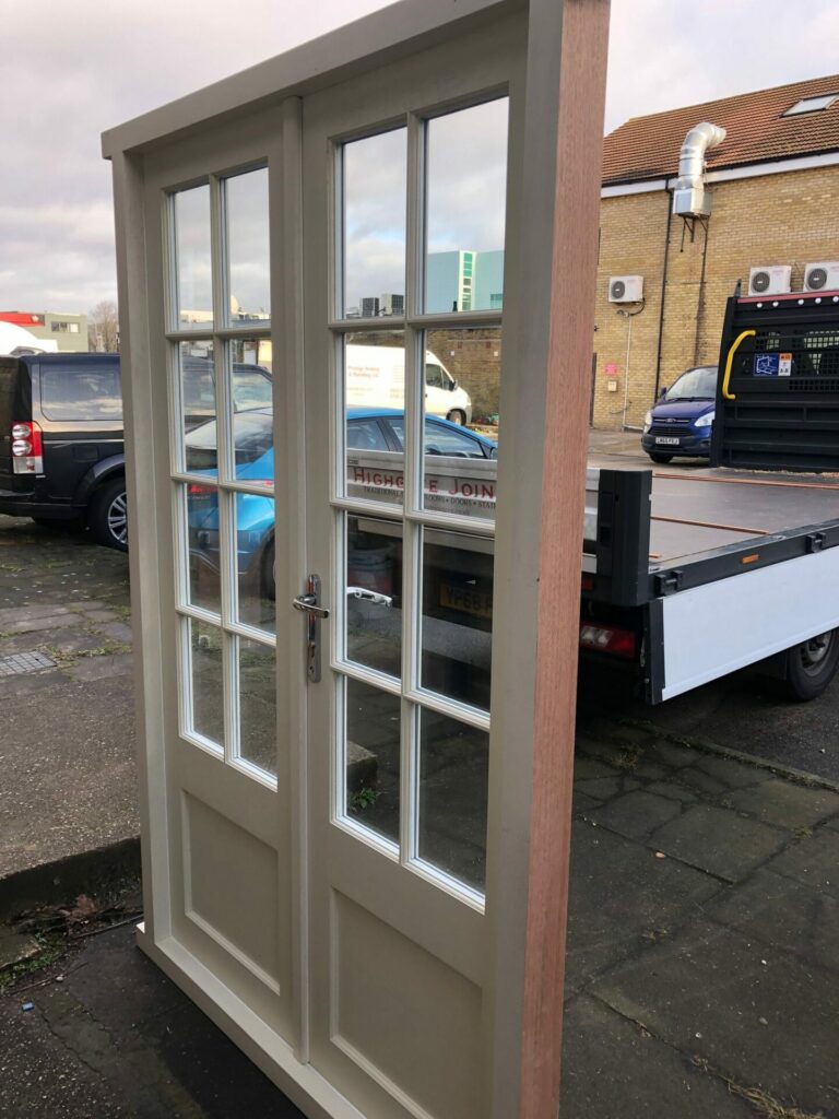 Hardwood Georgian french doors