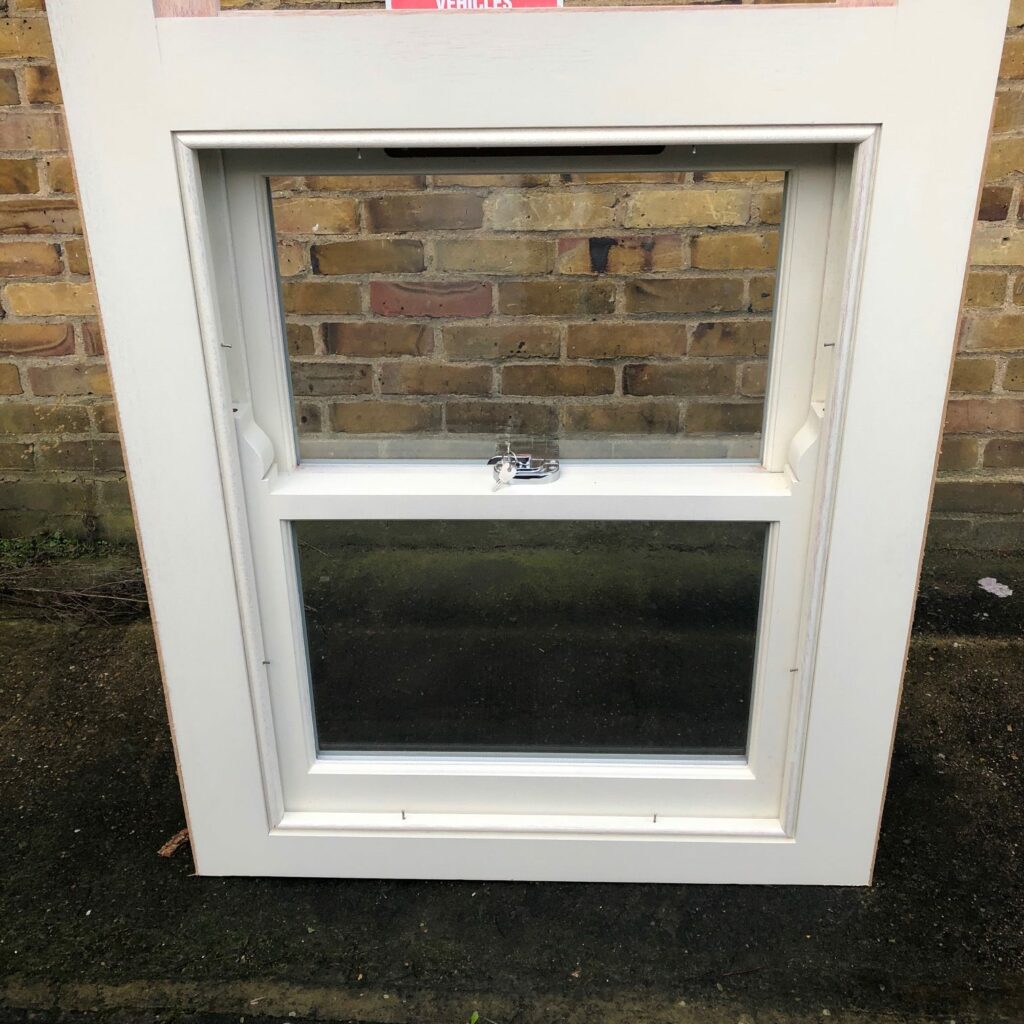 Hardwood sash windows