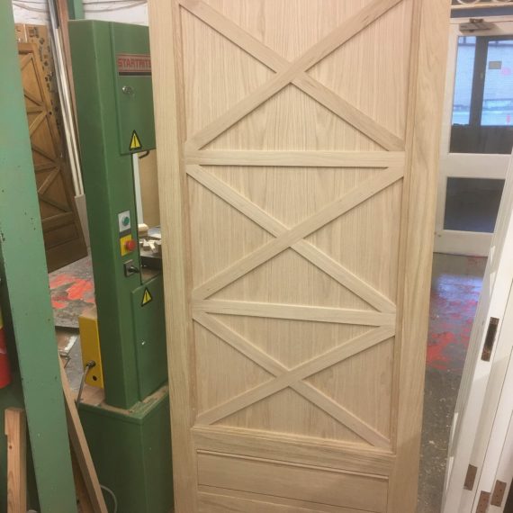 Oak fire door