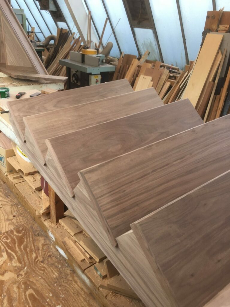 Walnut Staircase - Battersea, London