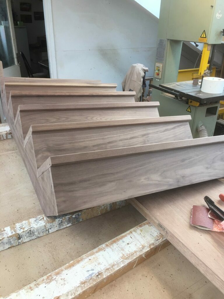 Walnut Staircase - Battersea, London