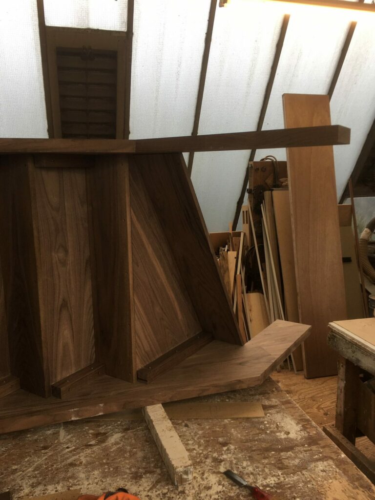 Walnut Staircase - Battersea, London