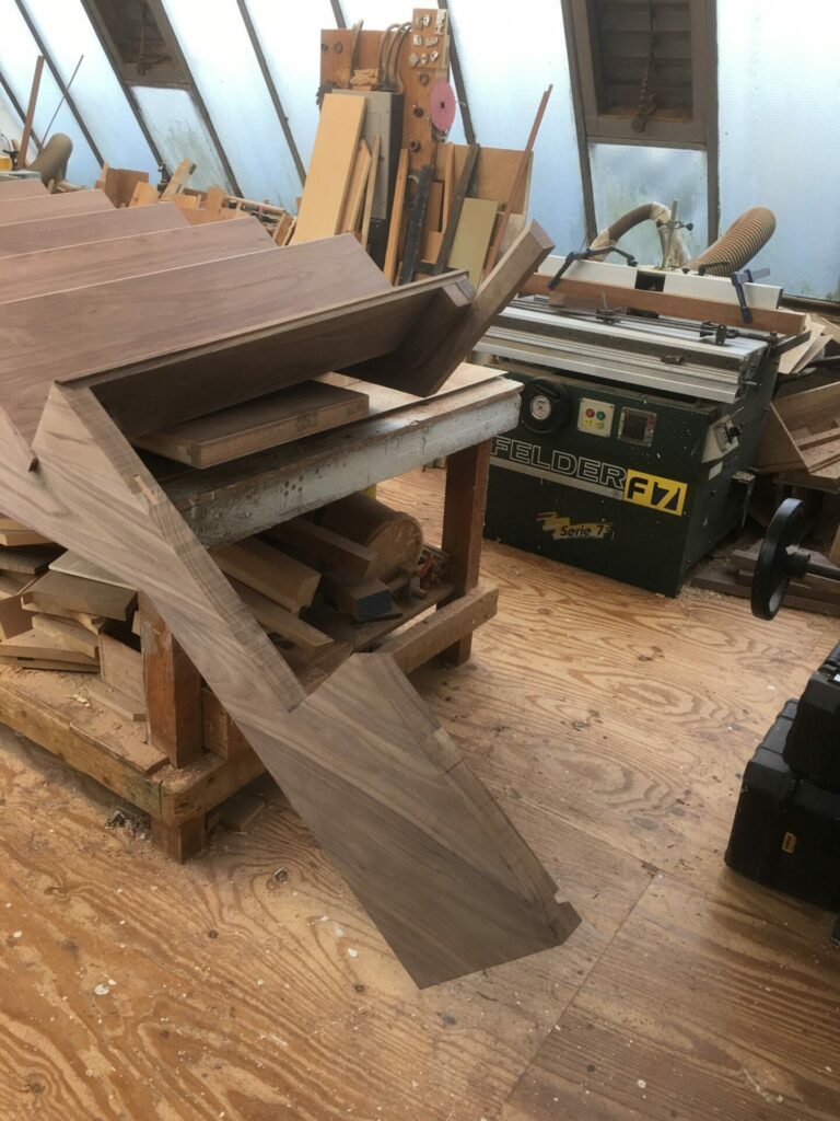 Walnut Staircase - Battersea, London