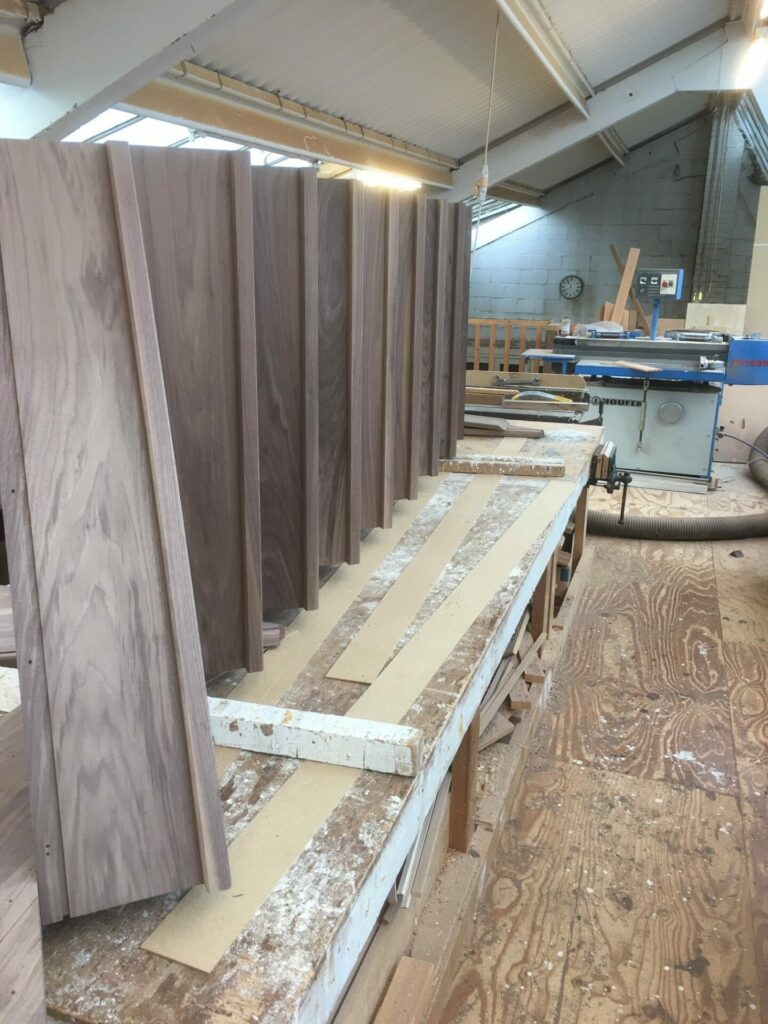 Walnut Staircase - Battersea, London