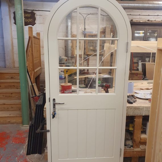 accoya arched door frame 3