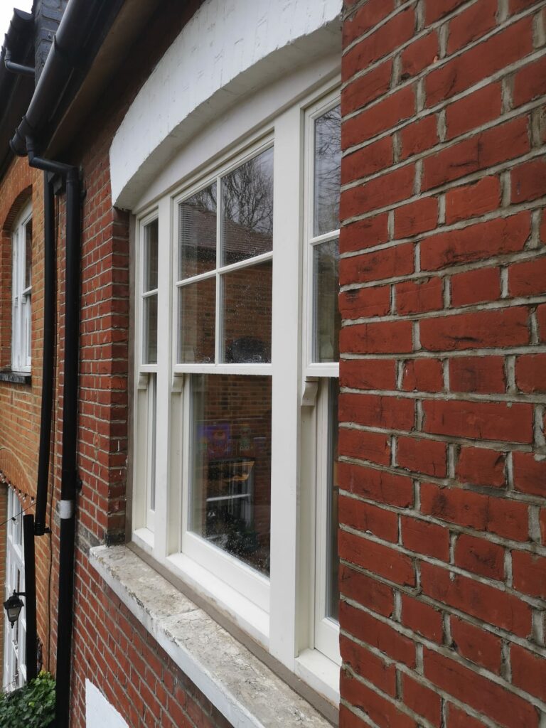 accoya double glazed sash window