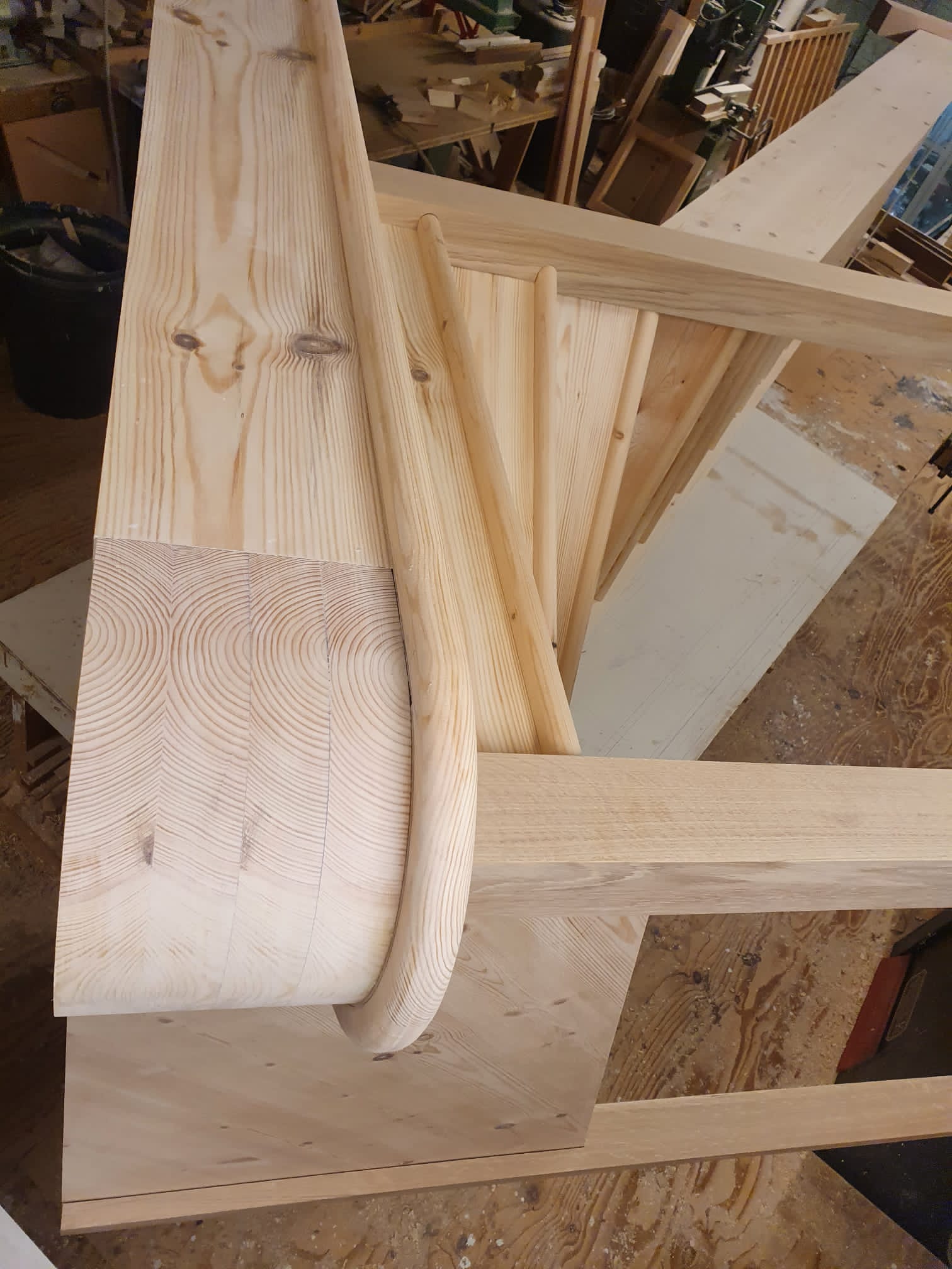 softwood staircase harlow 13