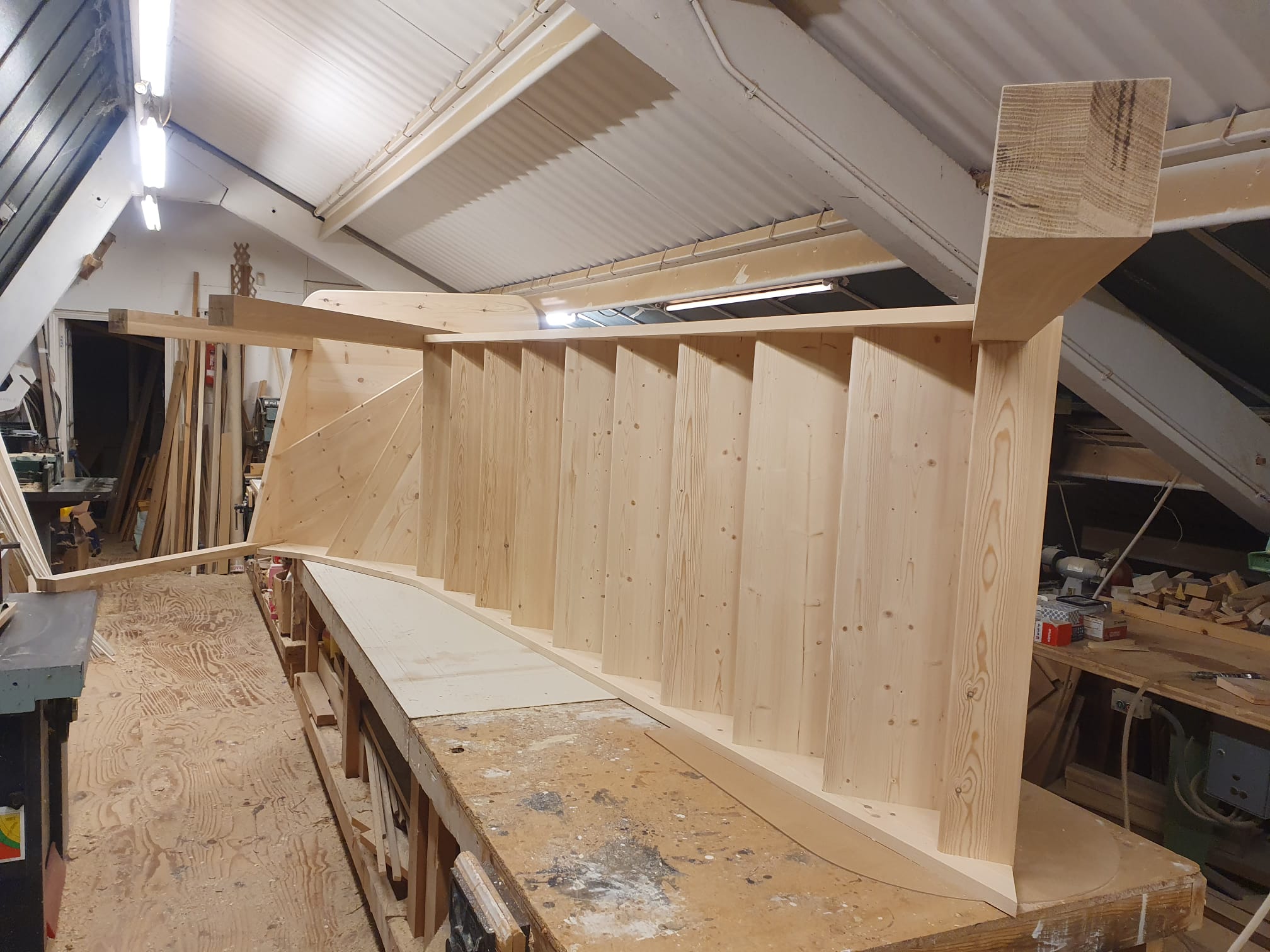 softwood staircase harlow 18